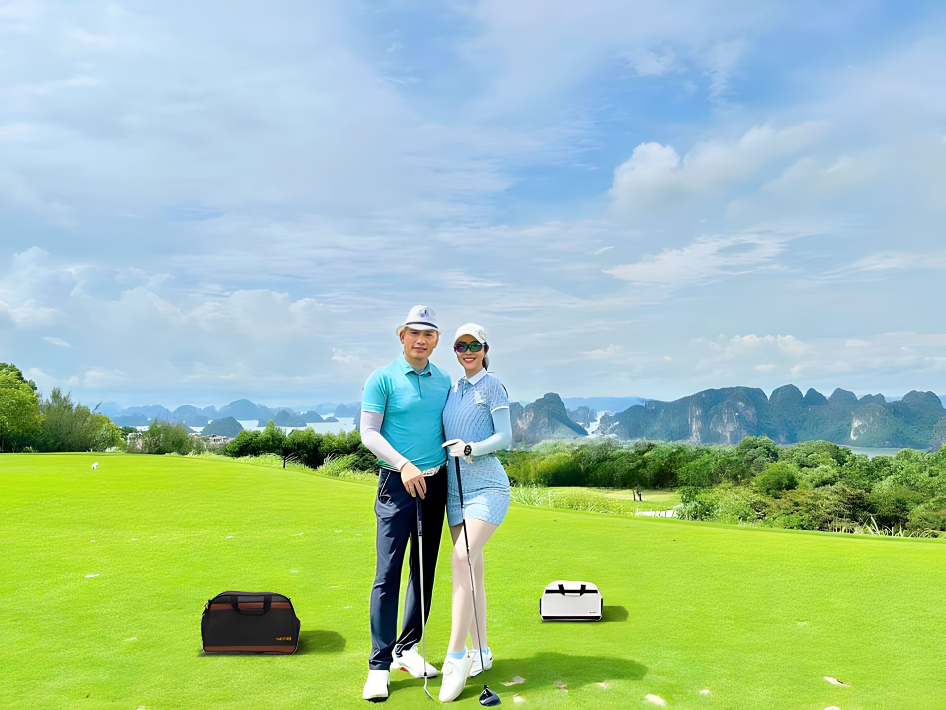 Túi da đựng quần áo và giày GOLF HAVIAS