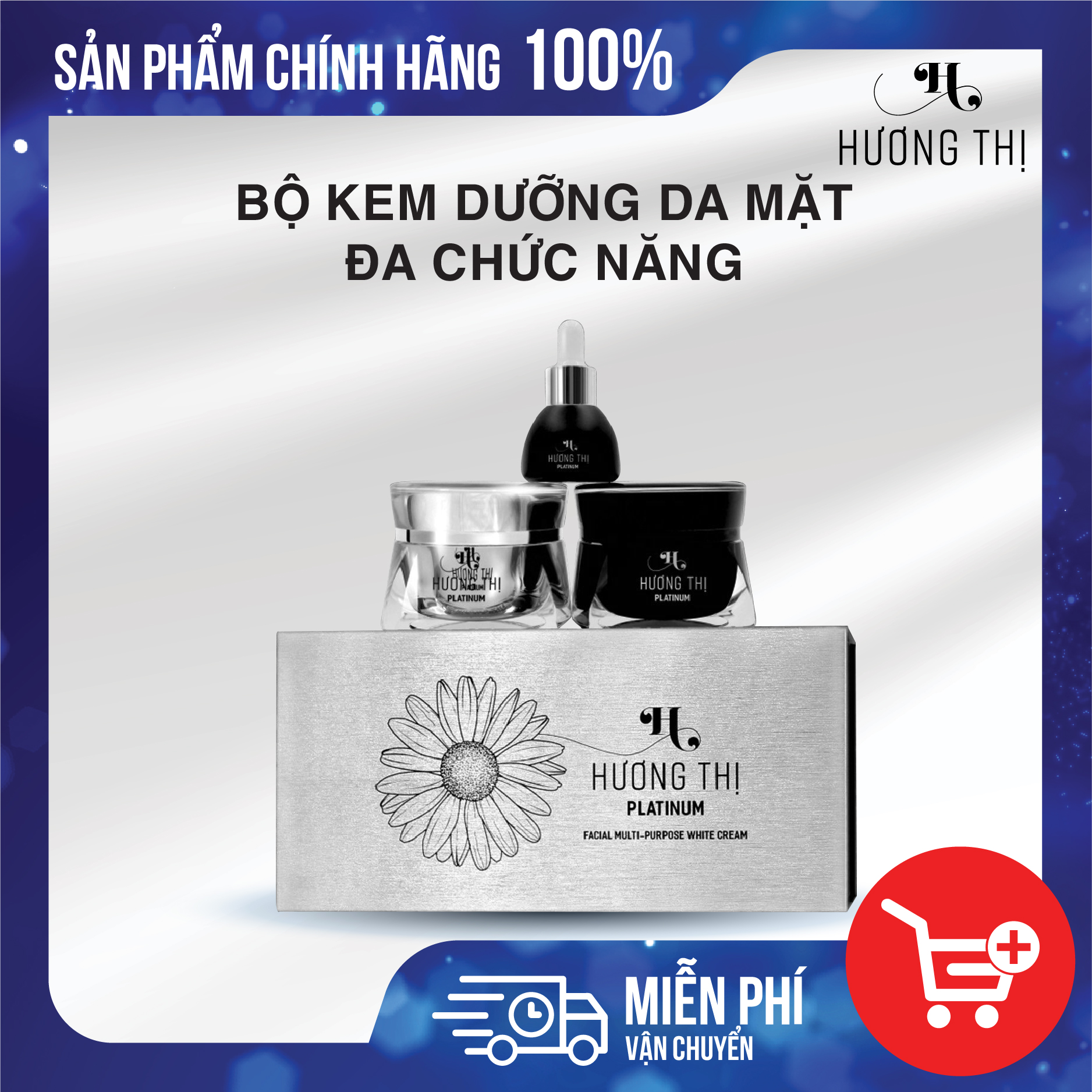 Bộ Dưỡng Da Mặt Đa Chức Năng NEW Hương Thị