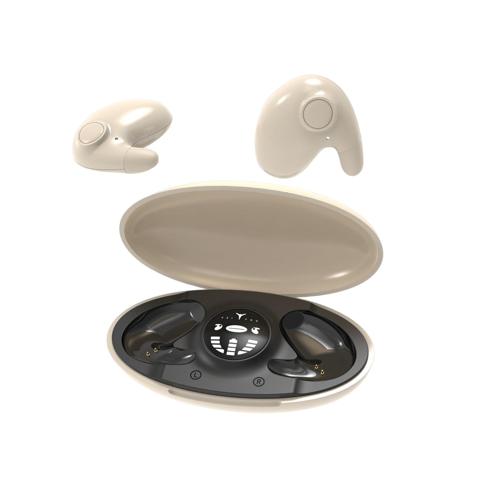 Earbuds with Mic Noise Cancelling Mini in Ear Earphones for Driving Business