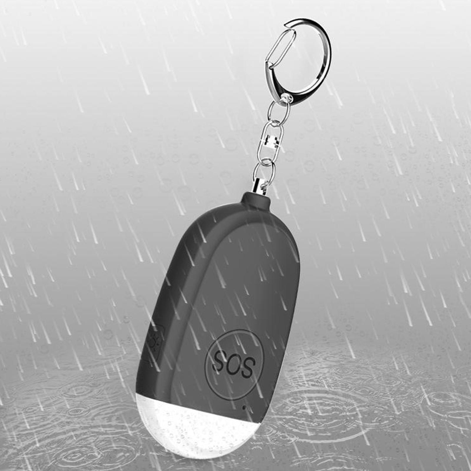 3X Mini 130DB Personal Alarm Security Alert Charging for Women Elderly Kids