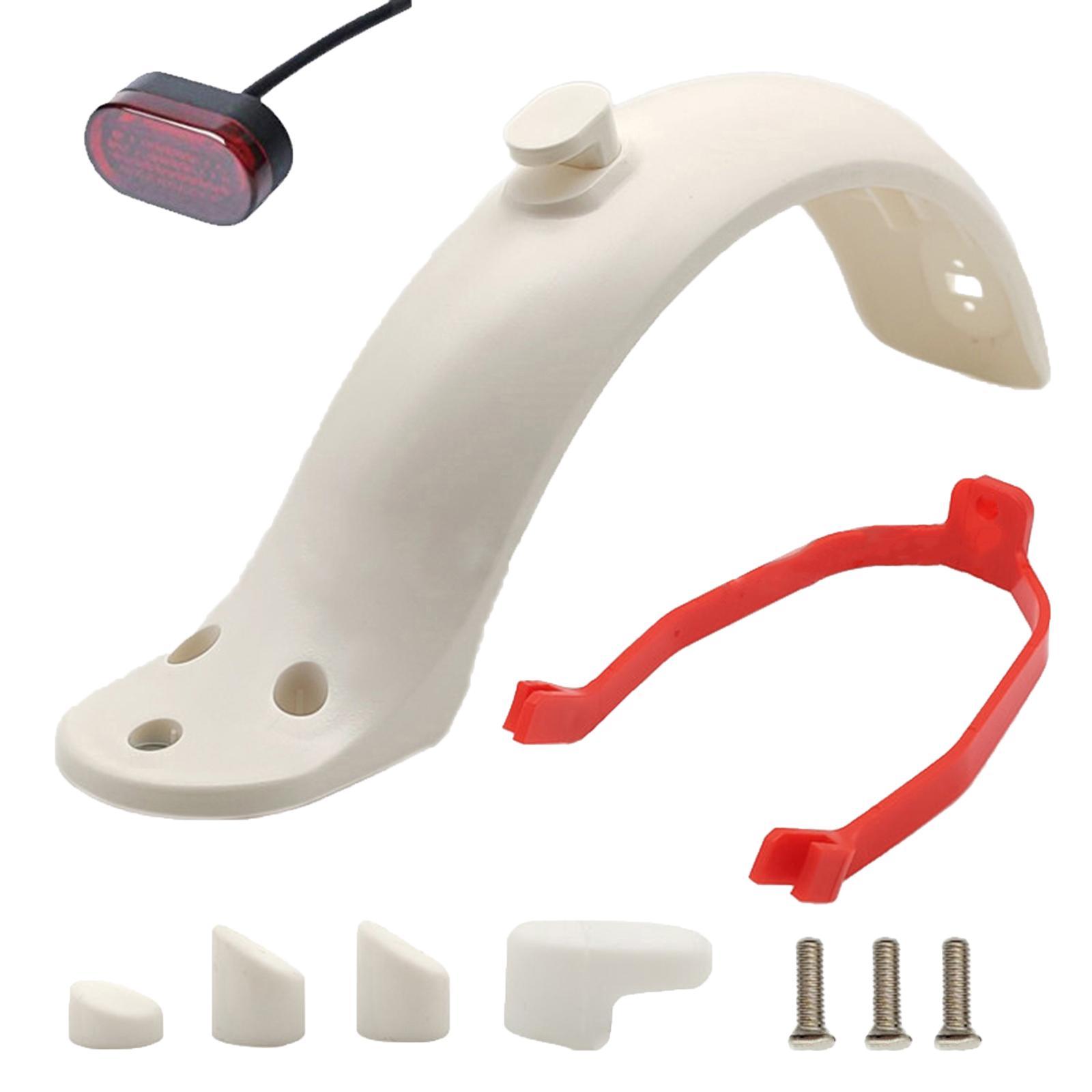 Rear Replacement Set Mudguard Bracket Hook for Electric Scooter Black