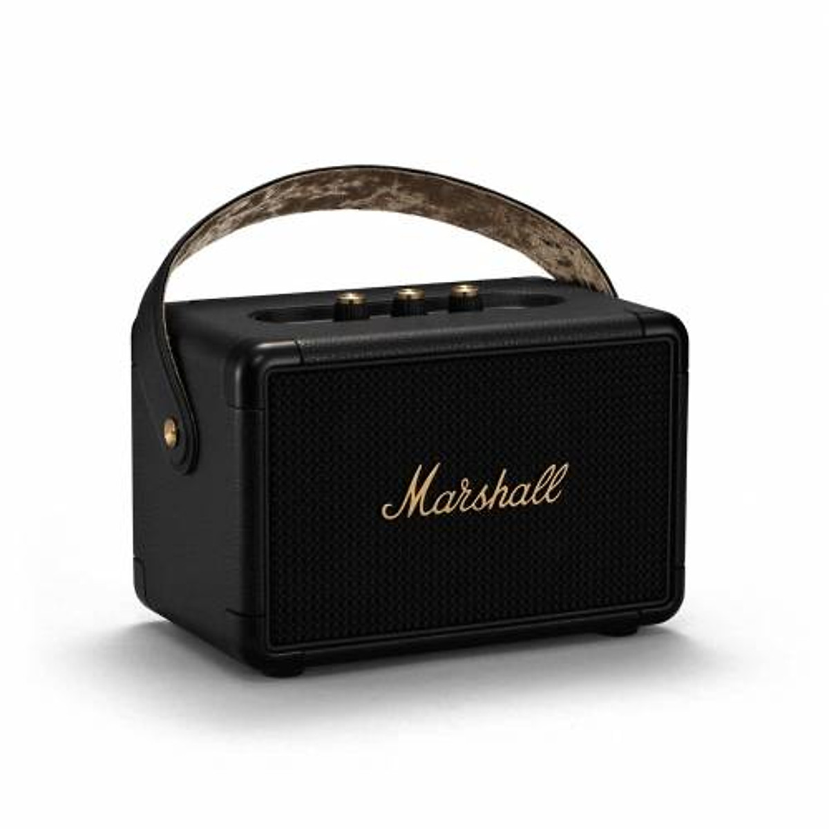 Loa Marshall Kilburn II Black And Brass, Pin 20 giờ - Hàng Chính Hãng