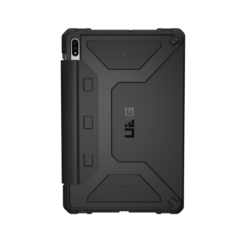 Bao da Samsung Galaxy Tab S7+/Tab S8+ UAG Metropolis - Hàng Chính Hãng - Màu Đen