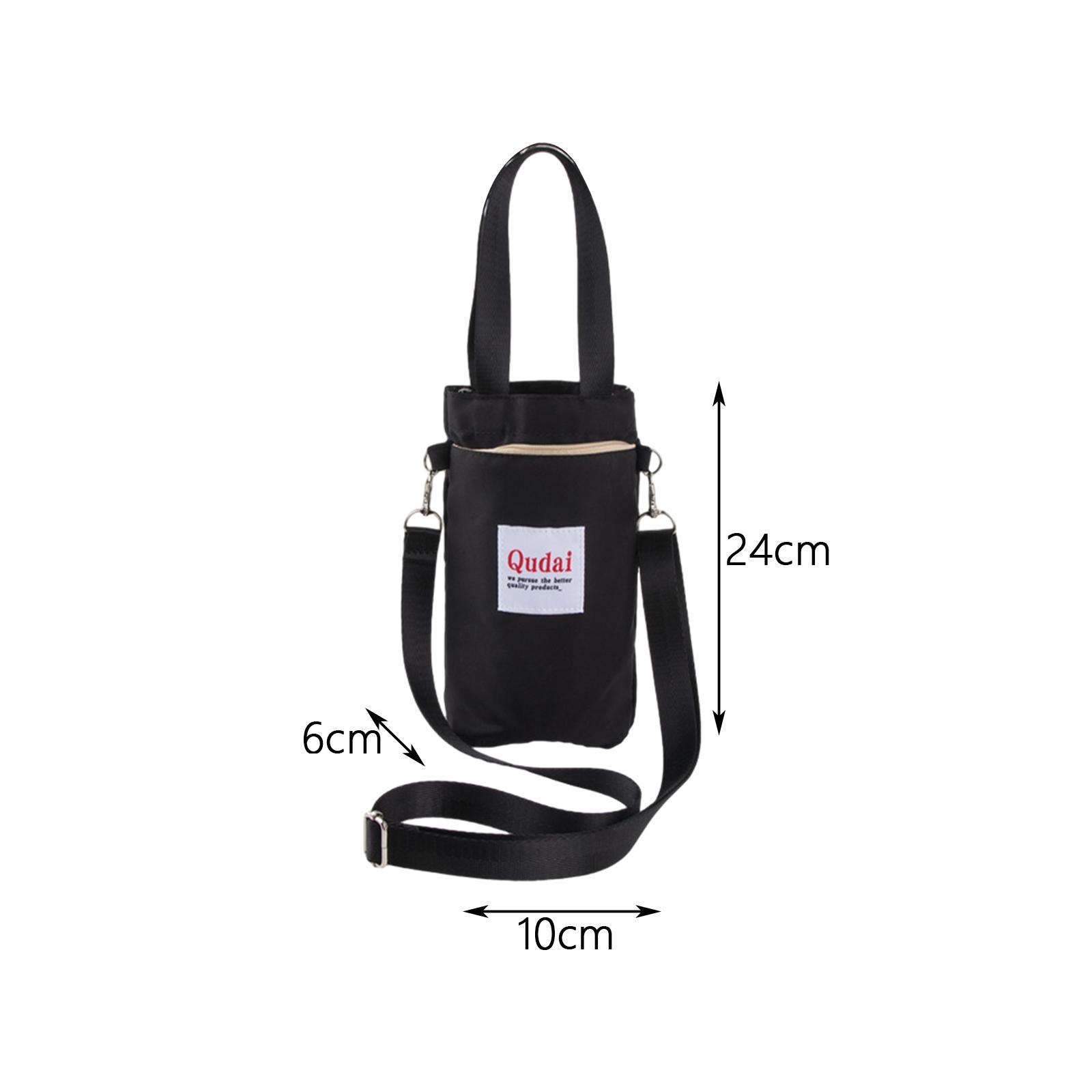 Bottle Holder Water Bottle Carrier Bag Handheld Crossbody Portable Tumbler Carrier Holder for Running Trekking Outdoor Hiking Climbing