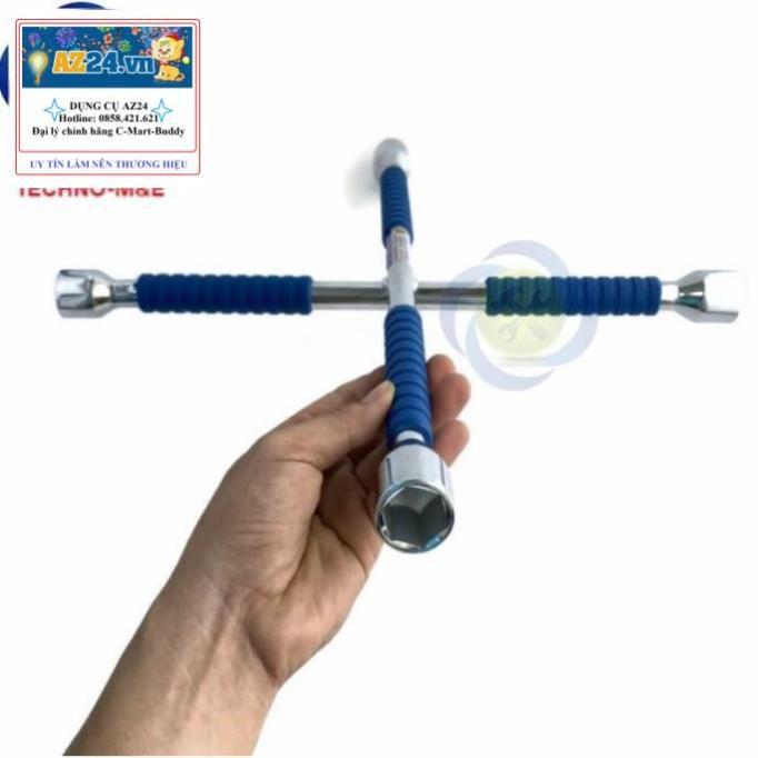 Tuýp chữ thập mở bánh xe F0010B-400 17x19x21x23mm