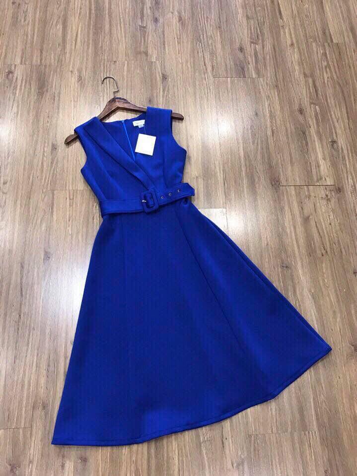 Đầm Xòe Cọc Tay Thanh Lịch