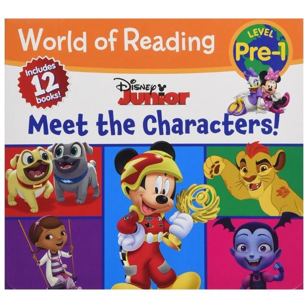 World of Reading Disney Junior Meet the Characters (Pre-Level 1 Box Set)