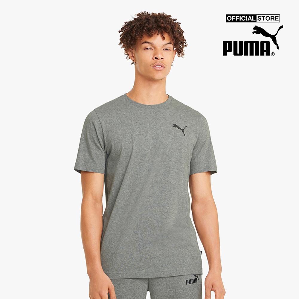 PUMA - Áo thun thể thao nam ngắn tay Essentials Small Logo Train 586668