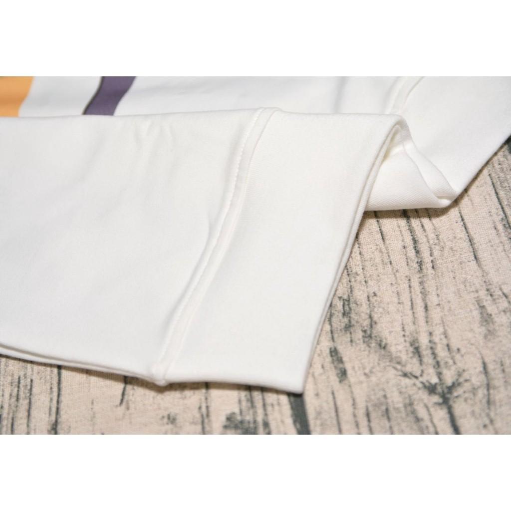 Áo dài tay nam, nữ Quỳnh Ak 2 màu đen, trắng dễ thương có bigsize Mr.Buffa