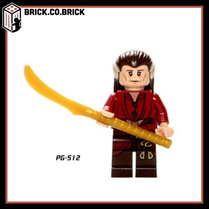 Xếp hình Lắp ráp Lính Trung Cổ Trò Chơi Vương Quyền Lord of the Rings Minifig Castle PG8027