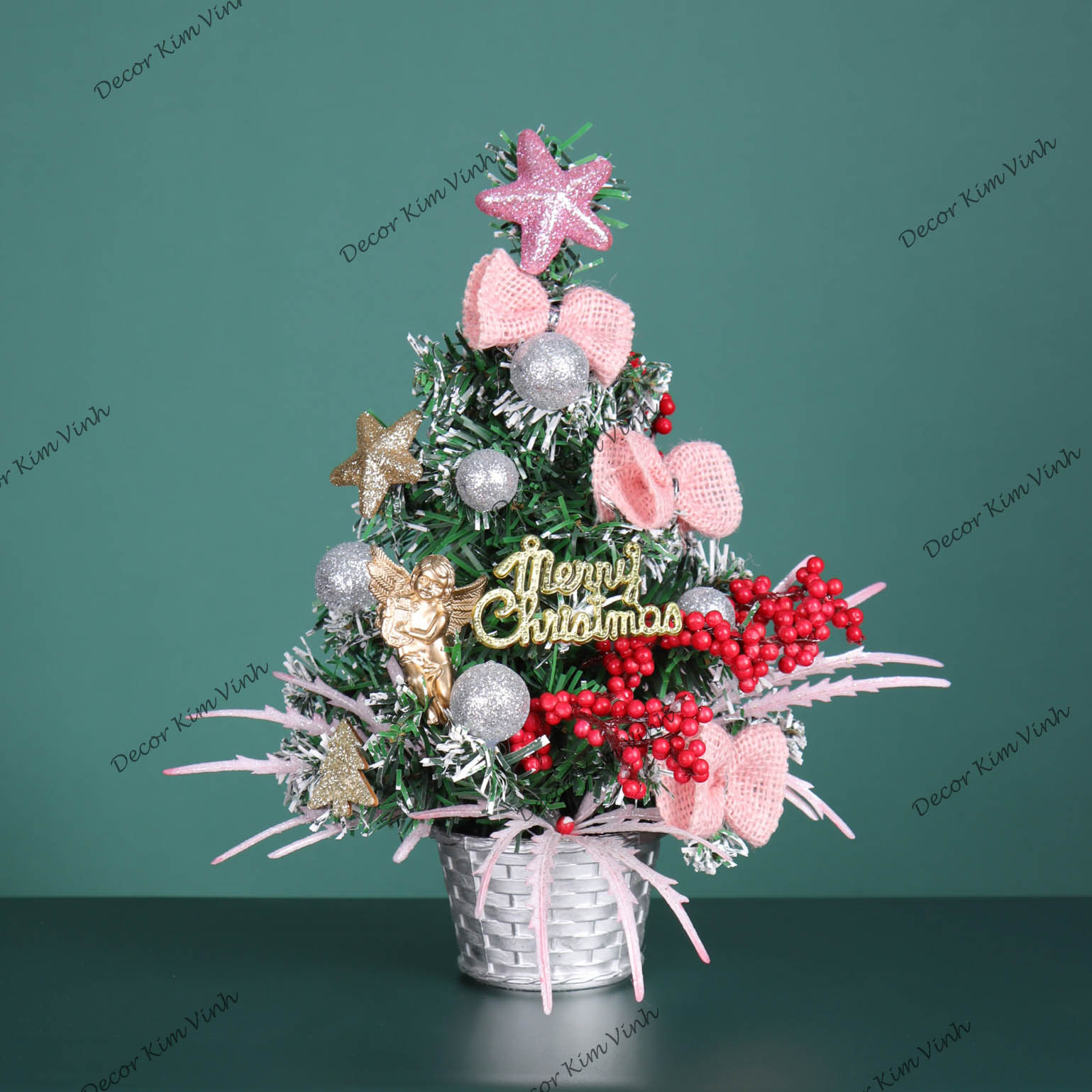 Cây Thông Nhí 3TN04 Cây Thông 30cm Trang Trí Giáng Sinh Cây Thông Noel