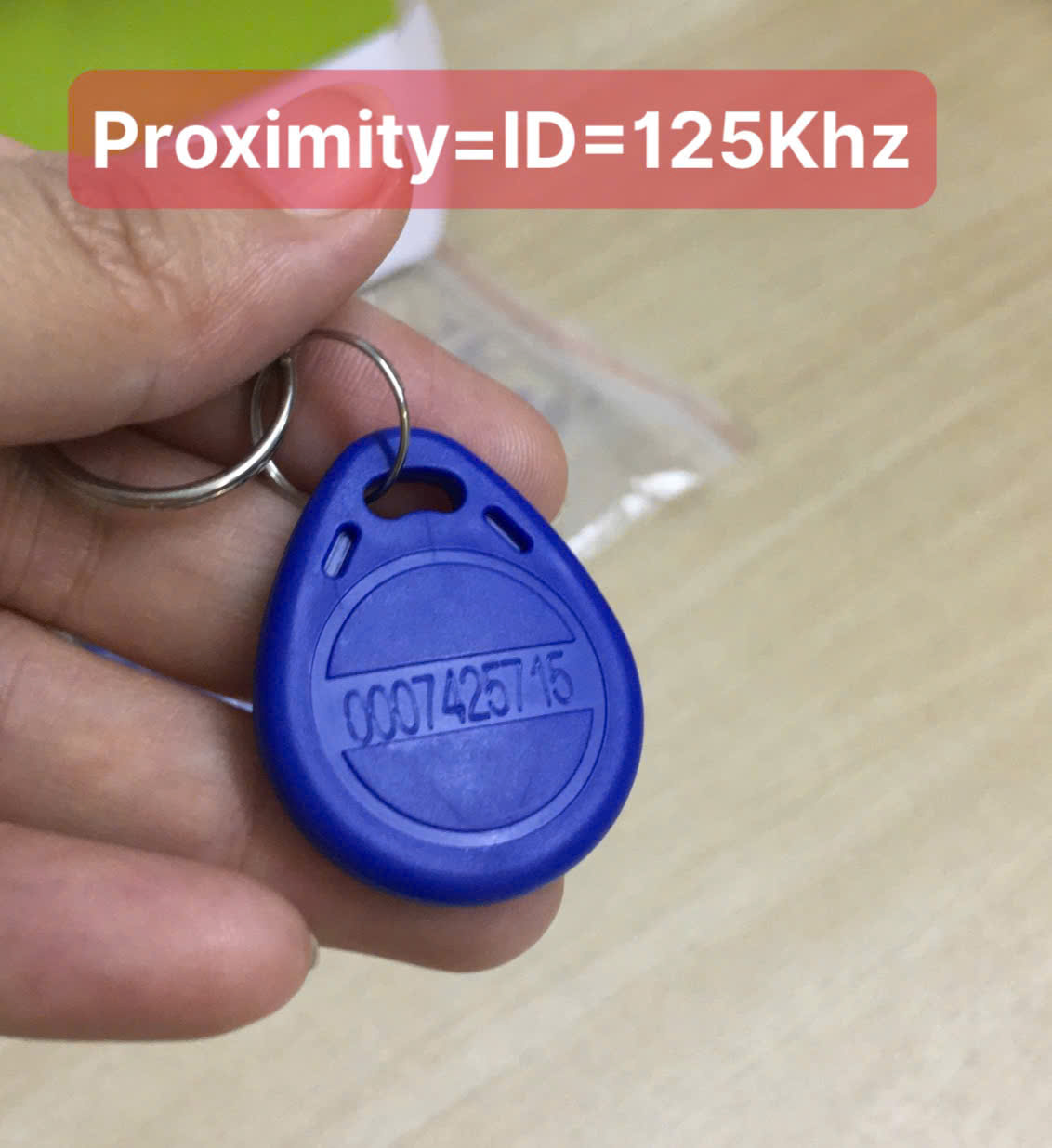 Thẻ Từ dạng móc khóa RFID Tần Số 125Khz ( Proximity) - Hàng nhập khẩu