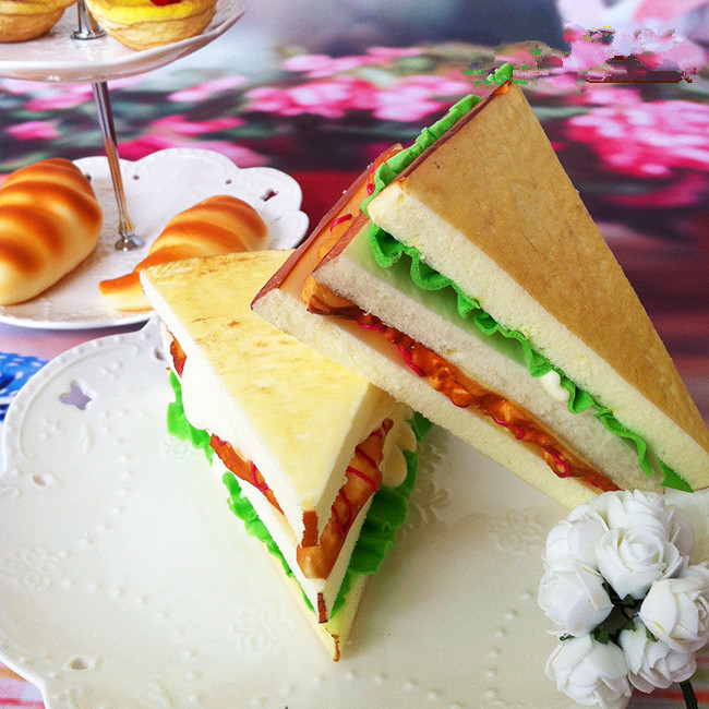MÔ HÌNH THỨC ĂN TRANG TRÍ DẠY HỌC MÔ HÌNH BÁNH SANDWICH TRANG TRÍ NHÀ HÀNG CHỤP ẢNH QUAY PHIM