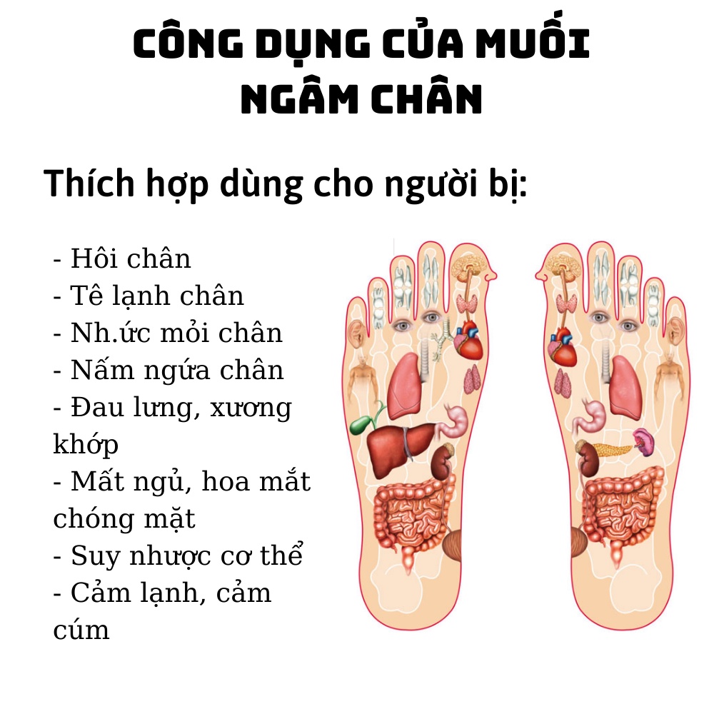 Muối ngâm chân thảo dược