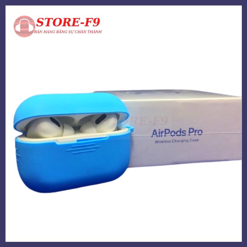 Vỏ Bảo Vệ Bao Đựng bằng cao su kèm móc treo cho Tai Nghe Air pod Pro 3