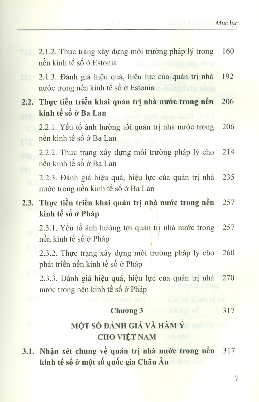 Quản Trị Nhà Nước Trong Nền Kinh Tế Số Ở Một Số Nước Châu Âu (Sách chuyên khảo) - Viện Nghiên Cứu Châu Âu - PGS.TS. Đặng Minh Phúc (Chủ biên)