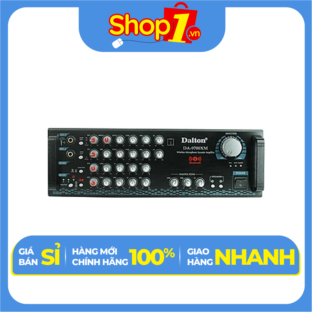 Ampli Dalton DA 9700XM + Căp micro không dây + HÀNG CHÍNH HÃNG