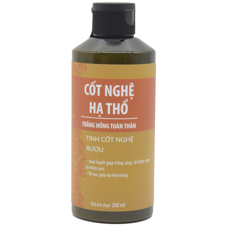 Cốt nghệ hạ thổ dưỡng trắng body, sạch thâm rạn, thơm tho body sau sinh Wonmom 200ml