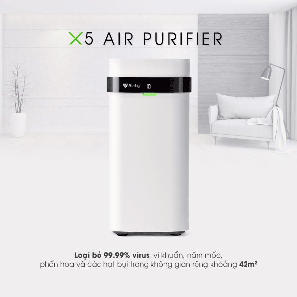 MÁY LỌC KHÔNG KHÍ CAO CẤP AIRDOG X5 - PHÂN PHỐI CHÍNH HÃNG