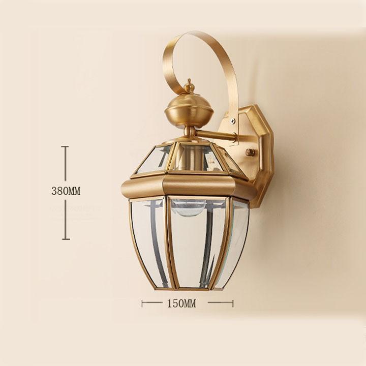 Đèn tường - đèn gắn tường lối đi , hành lang , trang trí hiên nhà - tặng kèm bóng LED