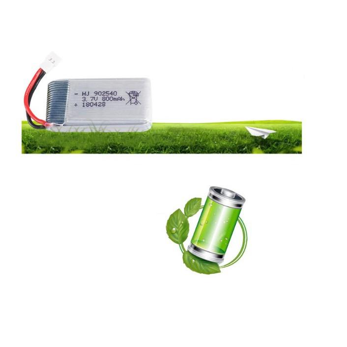 Pin Máy Bay Điều Khiển Flycam Dung Lượng Cao 3.7V 800mAh 25C