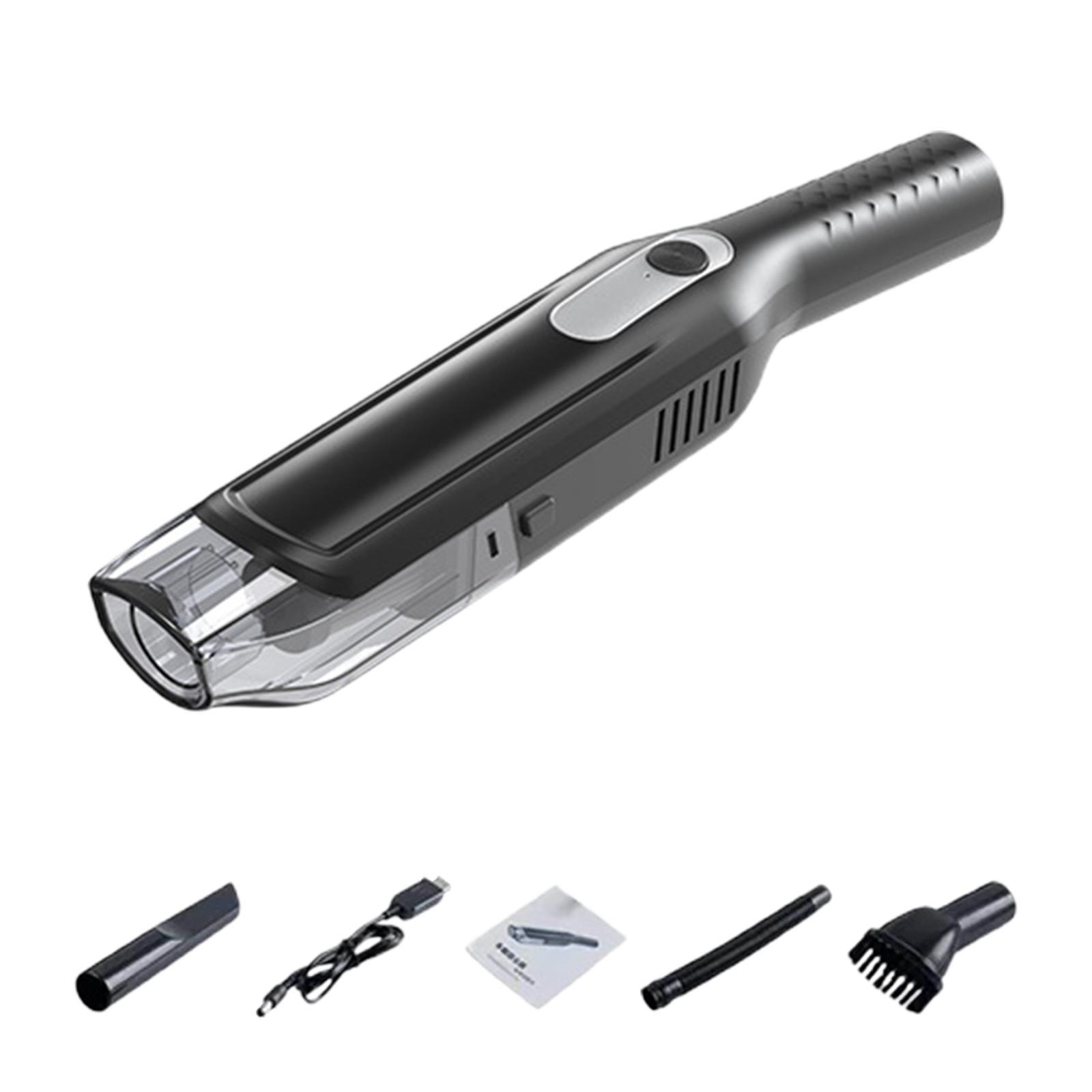 Handheld Vacuum Cleaner Hand Held Cordless Vacuum Cleaner Fittings Rechargeable Multipurpose Car Vacuum Cleaner for Sofa Office Vehicle