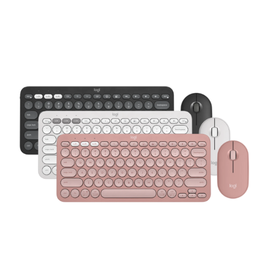 Bộ Bàn Phím Và Chuột Logitech PEBBLE 2 COMBO Bàn Phím Logitech K380s + Chuột Logitech M350s | Silent | Bluetooth - Hàng Chính Hãng