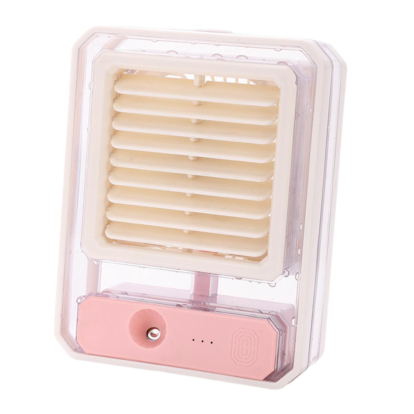 Portable Misting Fan Humidifier Air Conditioners Fan for Home Travel Bedroom