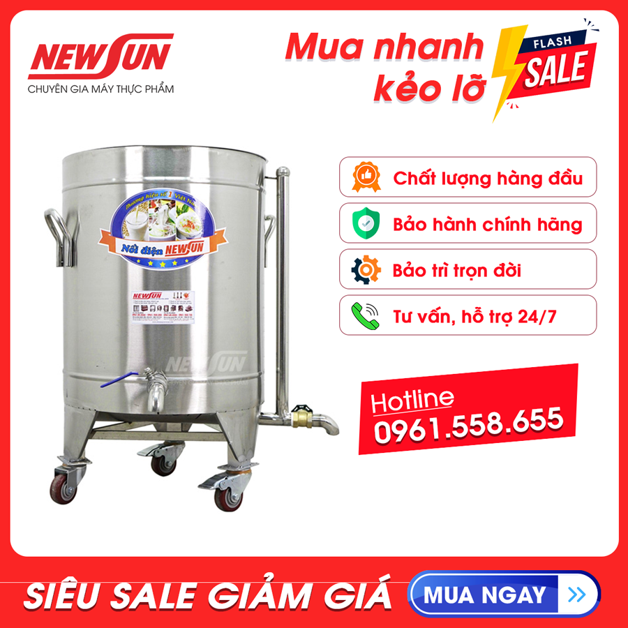 Nồi Nấu Cháo Công Nghiệp 40L