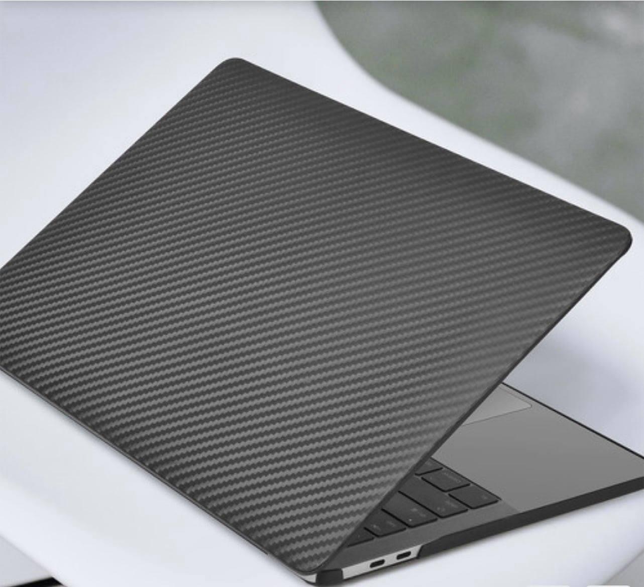 Ốp Cacbon Wiwu Ikalvar Dành Cho Macbook  Air / Pro 13.3 inch 2020 / 2021 / Macbook M1, Ốp Vân Carbon Siêu Mỏng Chống Sốc - Hàng Chính Hãng