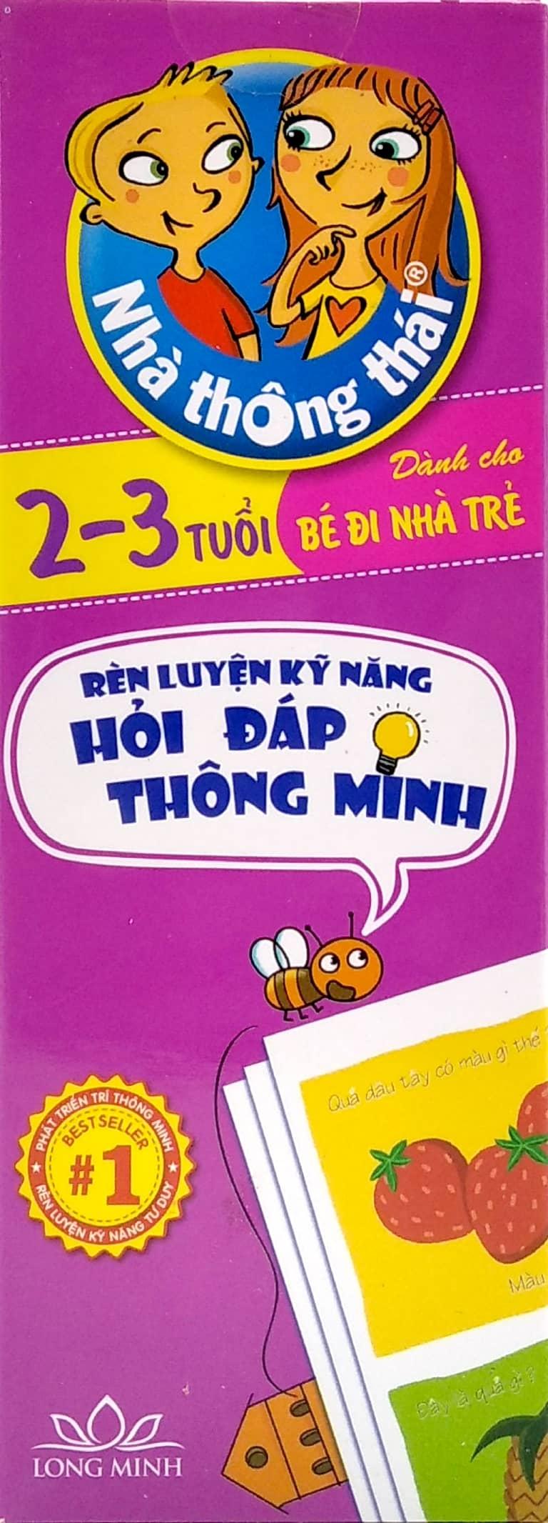 Nhà Thông Thái - Rèn Luyện Kĩ Năng Hỏi Đáp Thông Minh (2-3 Tuổi)
