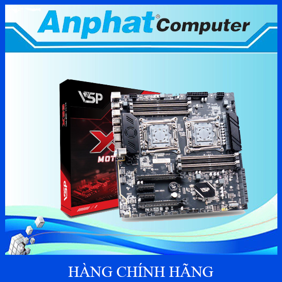 Bo Mạch Chủ Main VSP X99-DD41 D4 (Dual CPU) Socket LGA 2011 – Hàng Chính Hãng