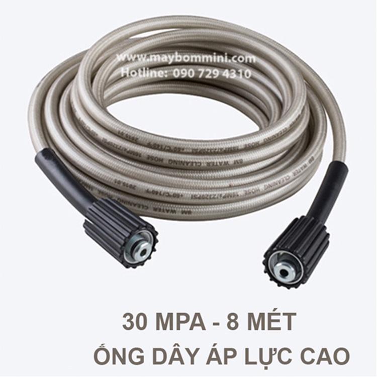 Dây rửa xe 15m Dây rửa xe áp lực cao ren 22