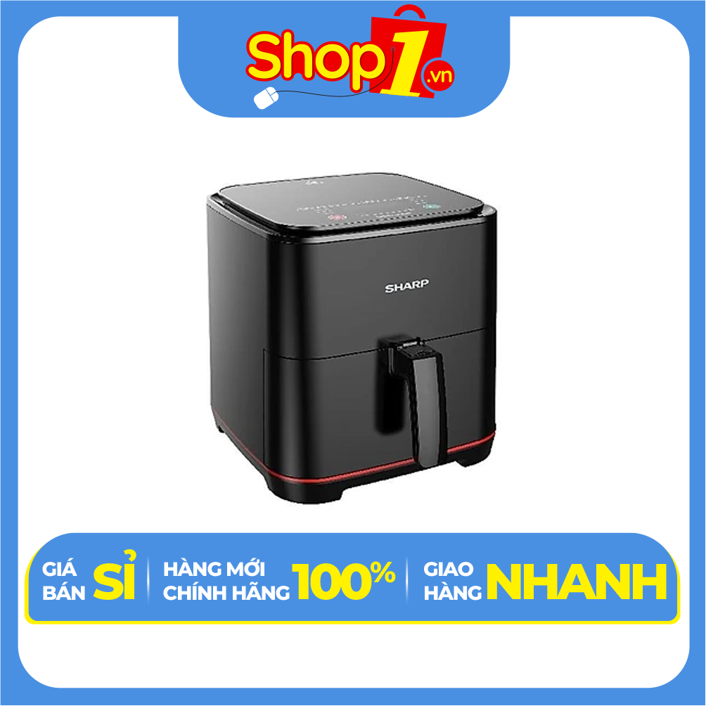 Nồi Chiên Không Dầu Điện Tử Sharp KF-AF70EV-BK - Hàng Chính Hãng