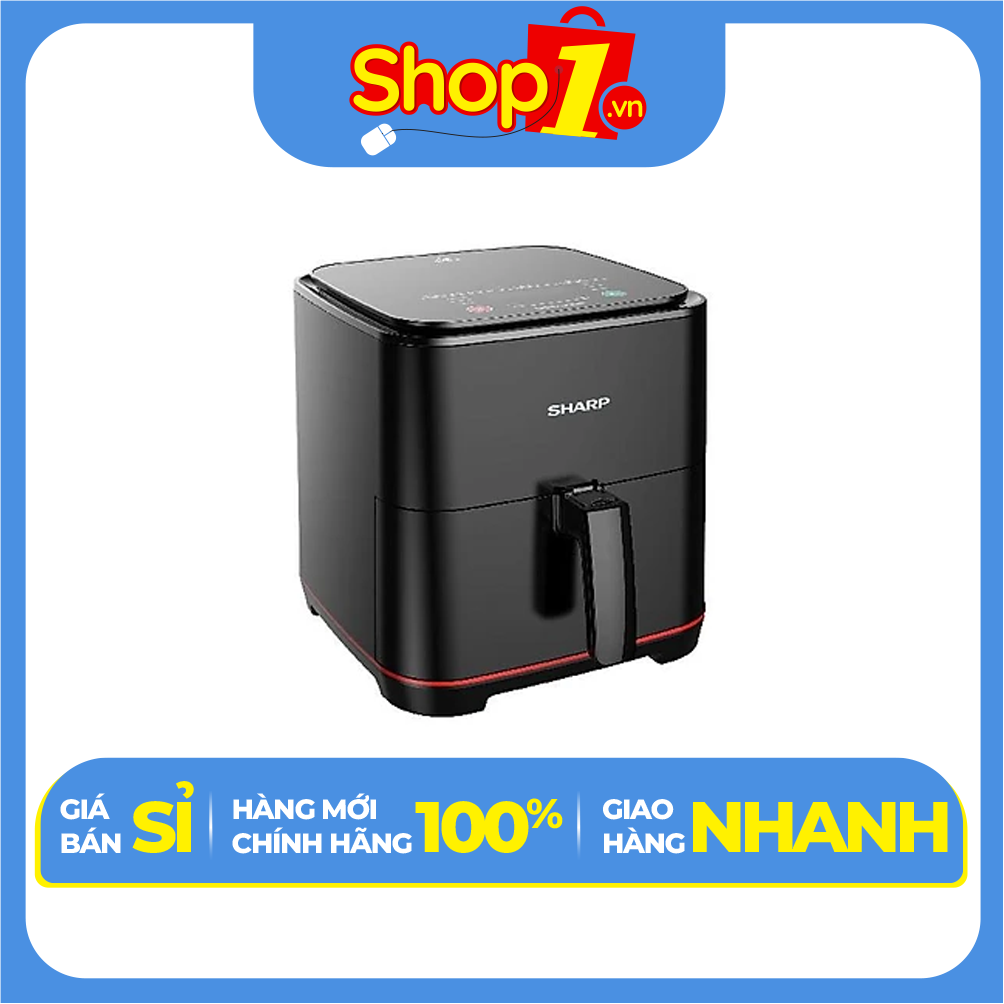 Nồi Chiên Không Dầu Điện Tử Sharp KF-AF70EV-BK (7L) - Hàng Chính Hãng