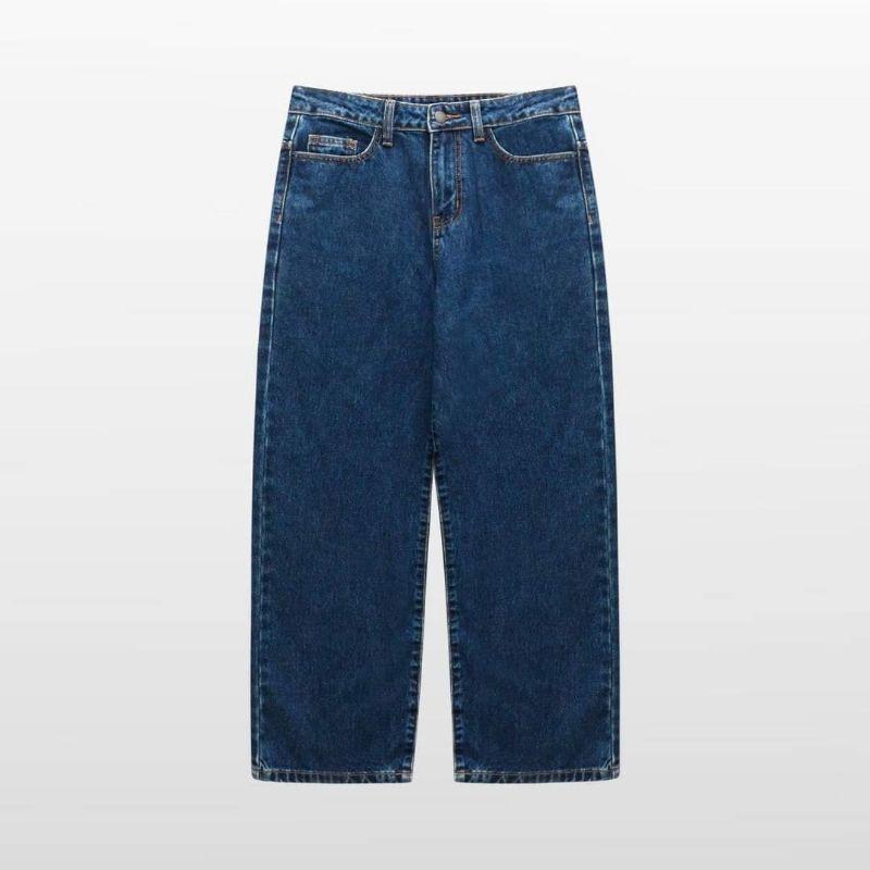 Loose Jeans - Dark Blue