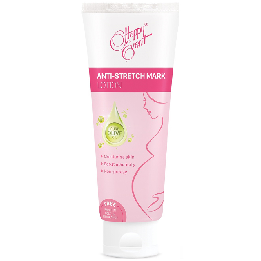 Sữa Ngăn Ngừa Rạn Da Happy Event  Anti-Stretch Mark Lotion 100ml