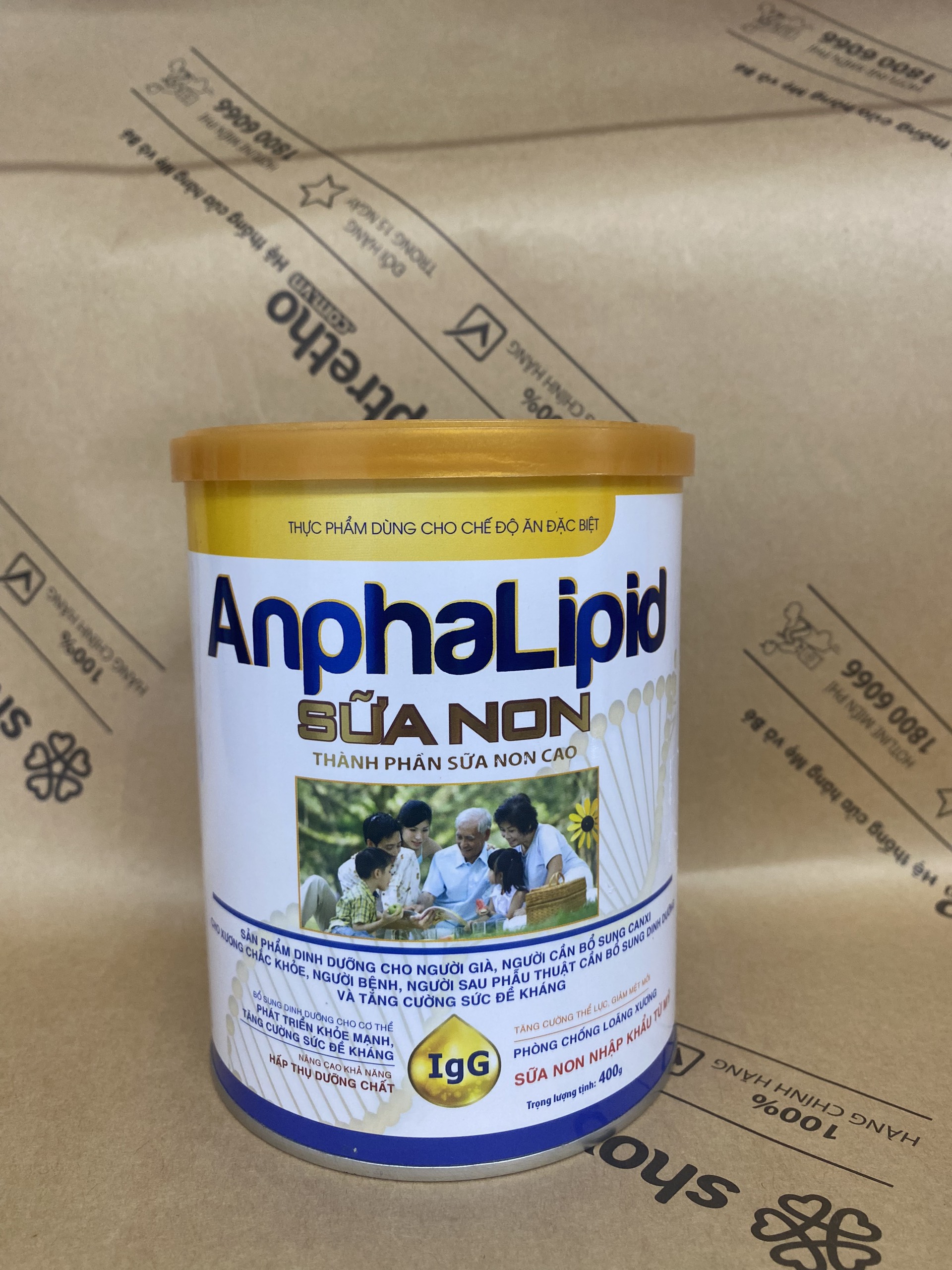 Anphalipid sữa non 400gr