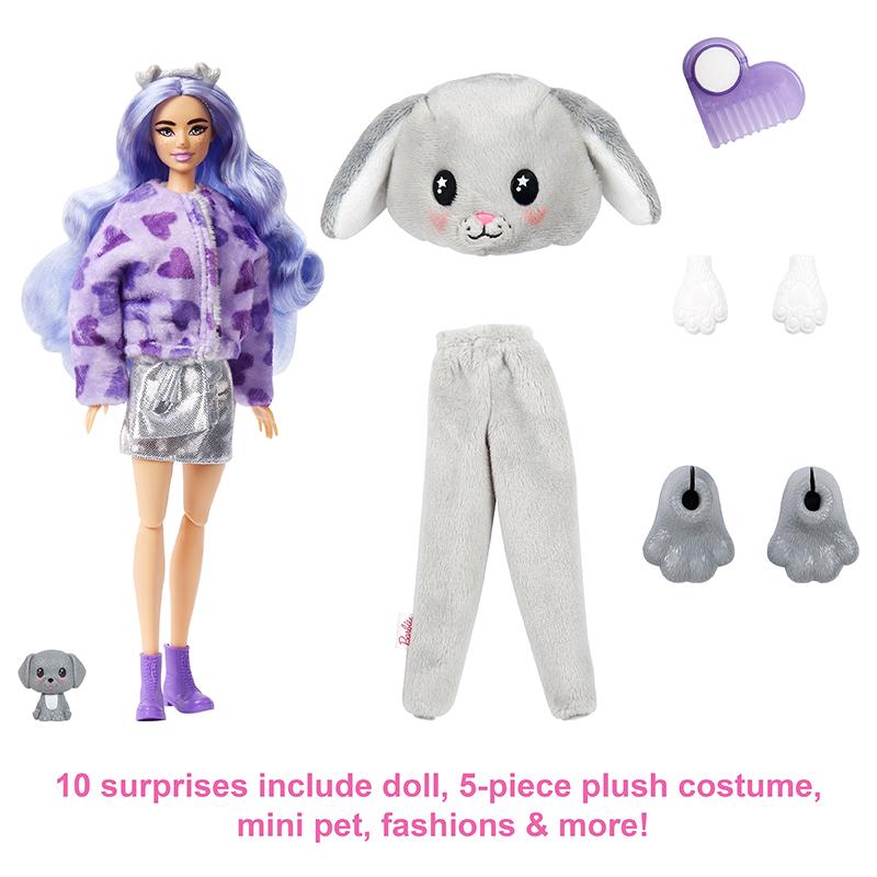 Đồ Chơi BARBIE Búp Bê Cutie Reveal - Puppy HHG21/HHG18