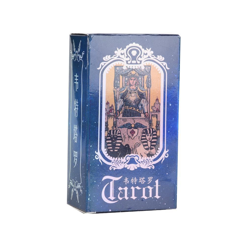 78pcs Tarot Cards Chinese and English Version Board Games