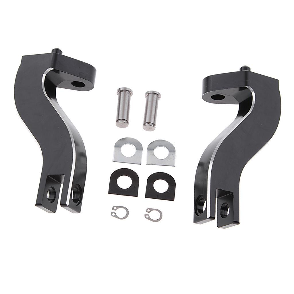 Passenger Rear Foot Peg Pedal Mount Bracket for Touring 1993-2017