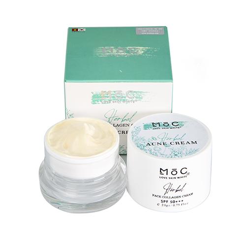 KEM NGỪA MỤN THÂM - MỜ SẸO - COLLAGEN /20G - MỘC