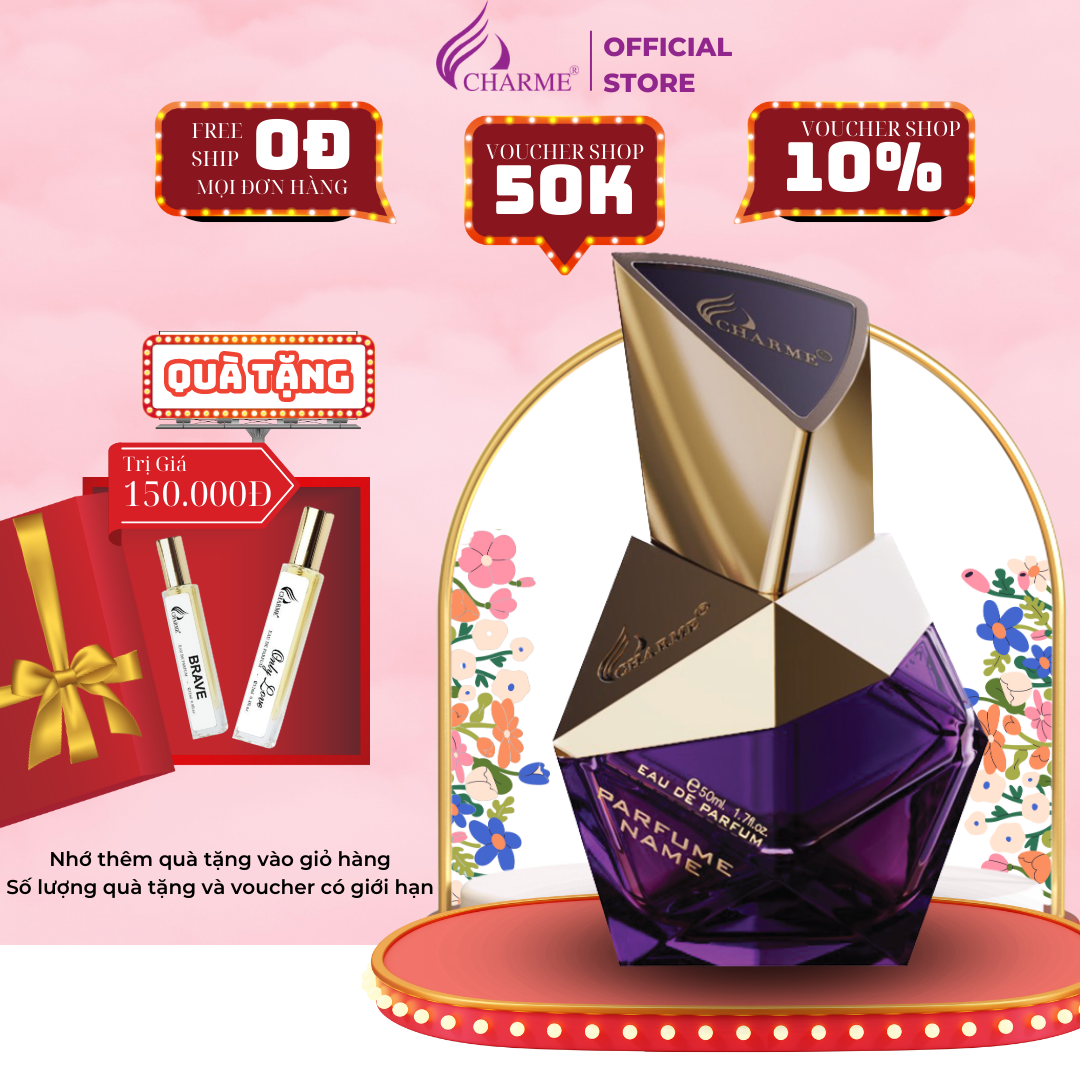 Nướ́c Hoa Nữ Chính Hãng Charme Empress Mùi hương ngọt ngào, nữ tính, đầy cuốn hút 50ml