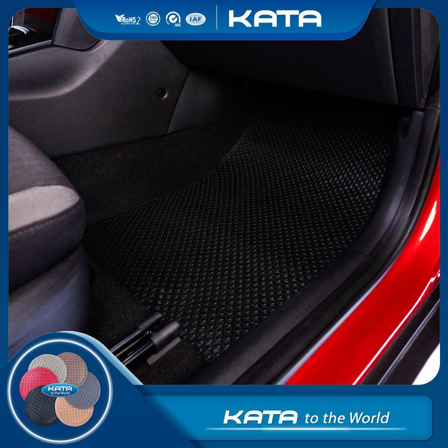 Thảm lót sàn ô tô KATA cho xe Hyundai Kona - Phiên Bản KATA Pro- Khít với sàn xe, Không thấm nước, Không mùi