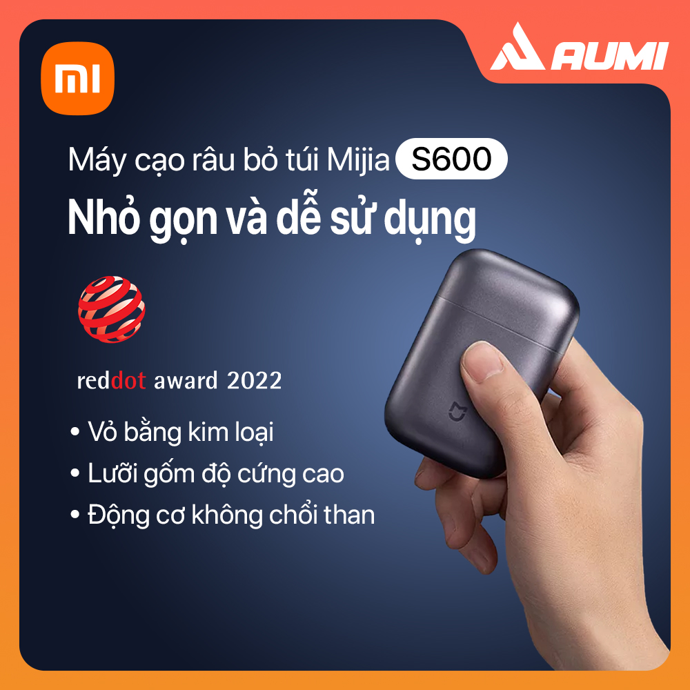 Máy cạo râu bỏ túi Xiaomi Mijia S600 - Hàng nhập khẩu