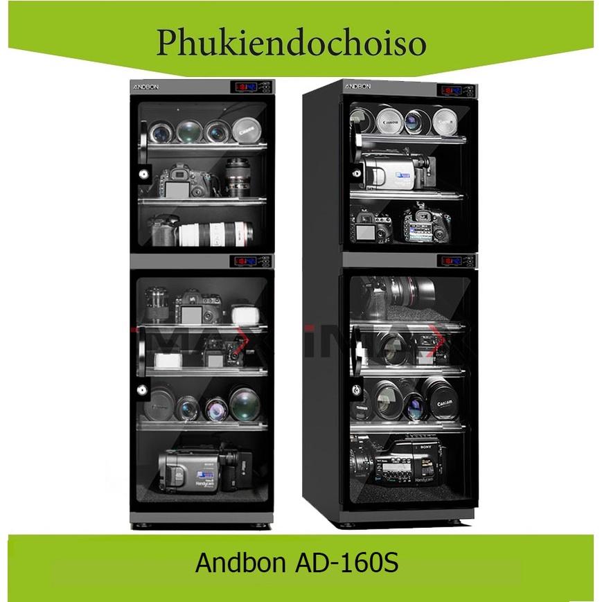 Tủ chống ẩm 160 lít Andbon AD-160S-(New model 2022), Hàng chính hãng