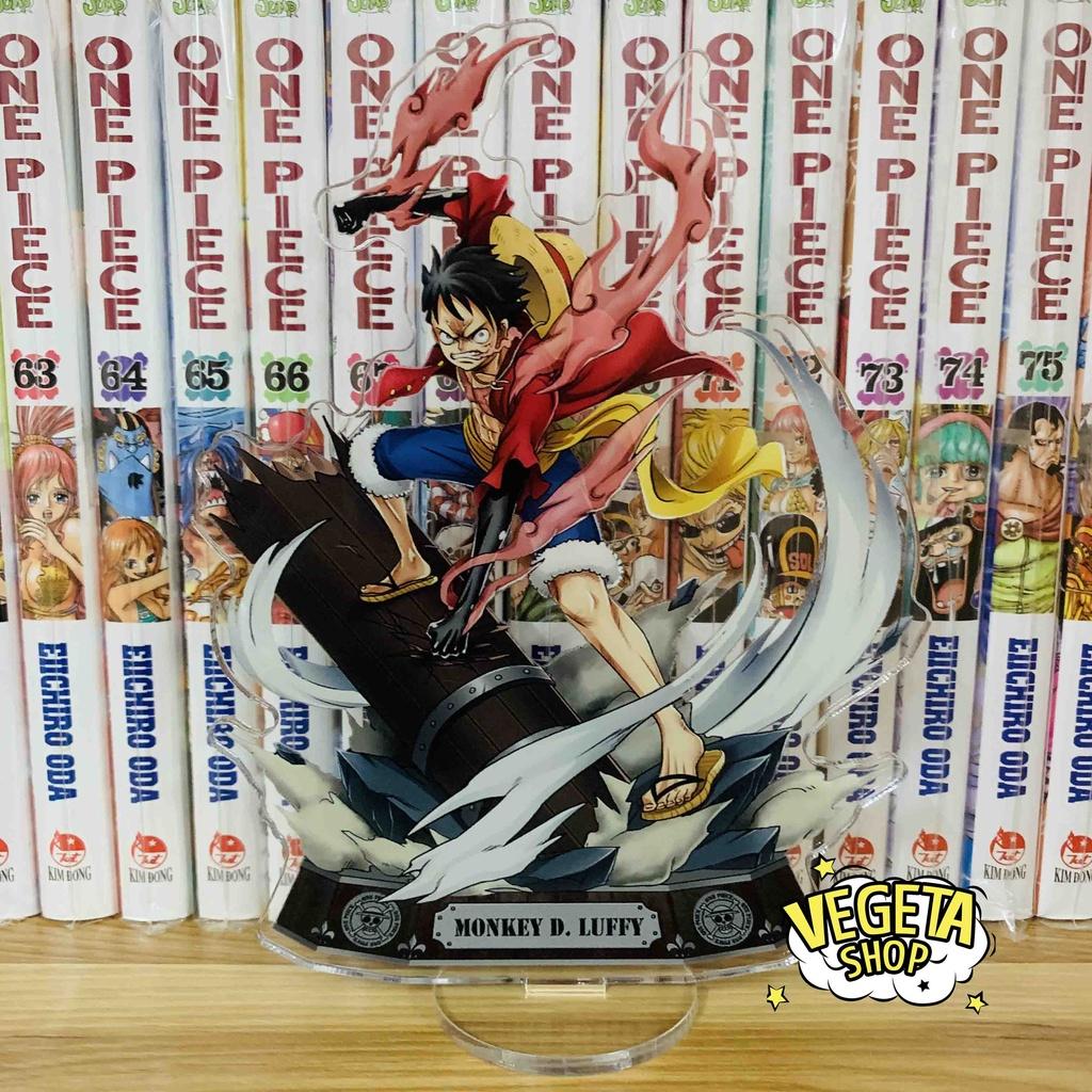 Mô Hình Tượng Standee Acrylic Mica 2 mặt - One Piece - Luffy Gear 1 2 3 4 Râu trắng Edward Newgate Ace Sabo Ivankov