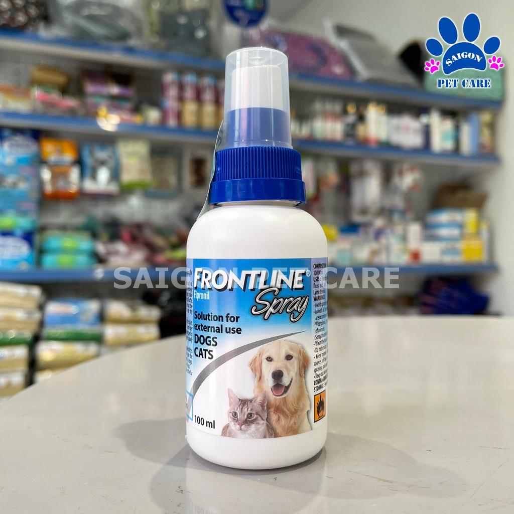 Xịt ve rận, bọ chét Frontline Spray cho chó mèo