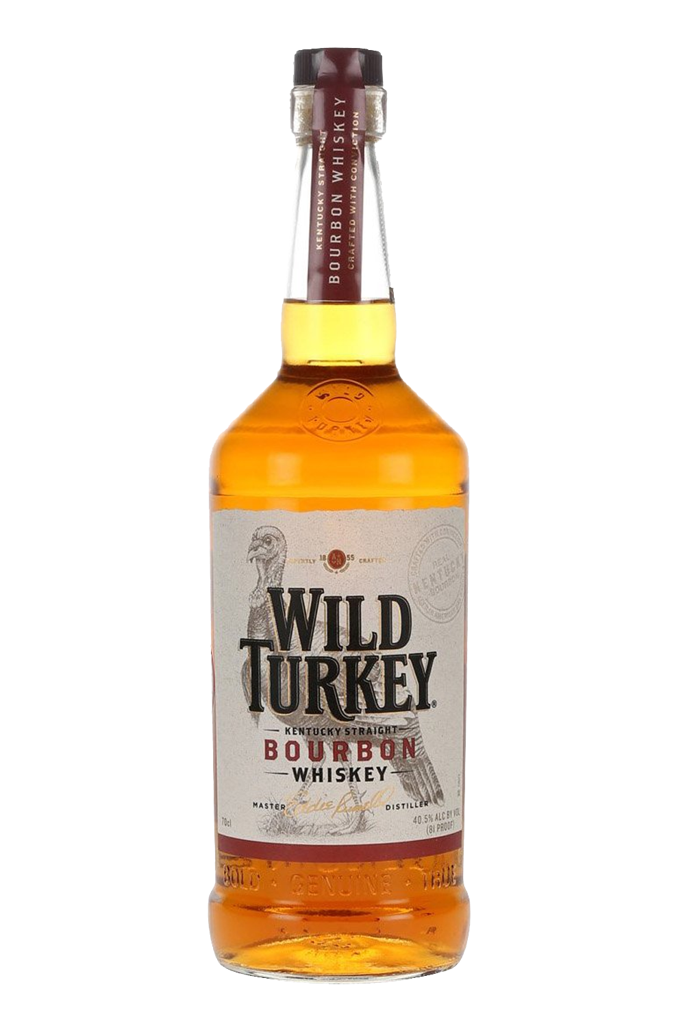 Rượu Wild Turkey Kentucky Straight Bourbon Whiskey 40.5% 1x0.75L