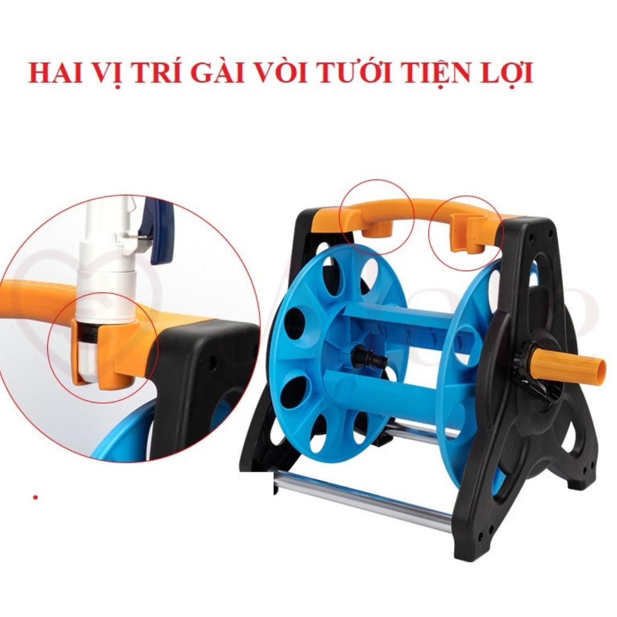 Vòi tưới cây 10 tia, ống dây nước 3 lớp phi 16 dài từ 10 đến 35 mét đủ khớp cút nối nhanh và rulo cuộn bảo hành 6 tháng Alate store